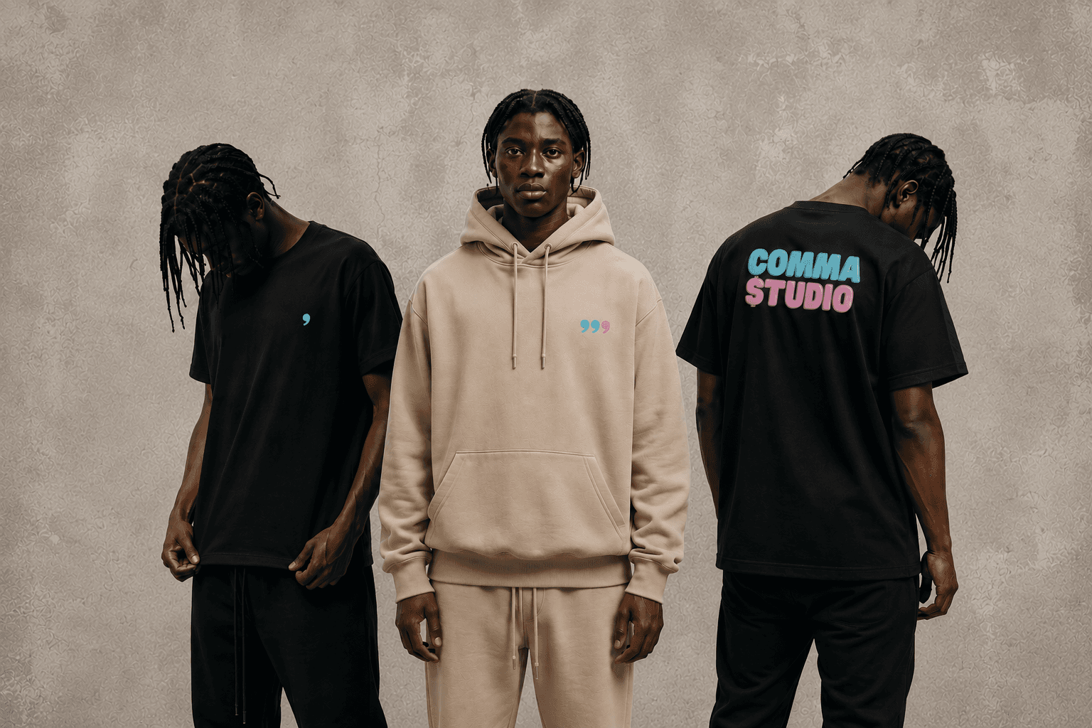 COMMA STUDIO editorial preview